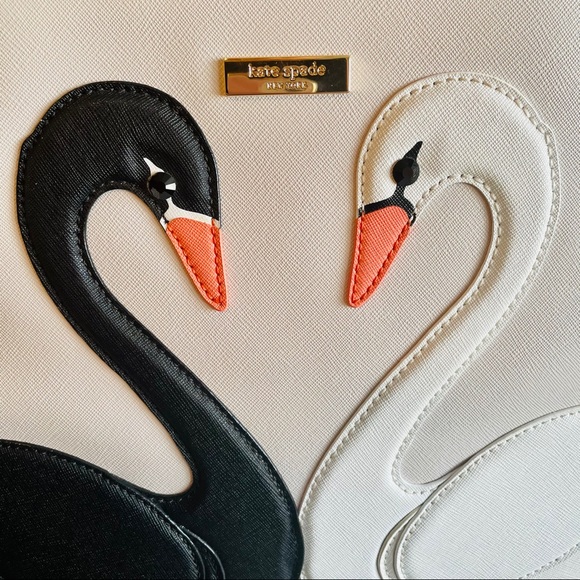 ❌ SOLD ❌ EUC Kate Spade Jules Swan Satchel Tote - Picture 3 of 16